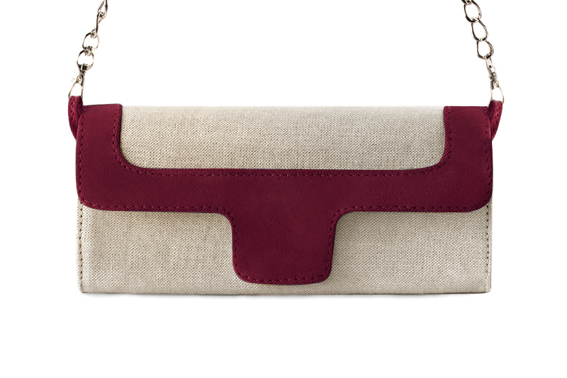 rouge bordeaux dress clutch for women - Florence KOOIJMAN